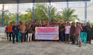 Kebun Kelapa Sawit PT TRIO MAS FDI Di Anggap Kangkangi Permentan No.26 Pasal 11 Tahun 2007 Dan UU No. 39 Tahun 2014
