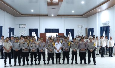 Apel Bulanan Rutin Polisi RW, Kapolres Siak : Jadikan Tugas Ini Panggilan Jiwa Membantu Masyarakat
