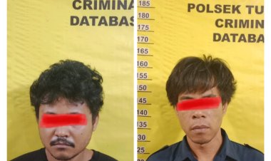 Dua Orang Pelaku Curat Dan Dua Orang Penadah Diamankan Tim Opsnal Polsek Tualang