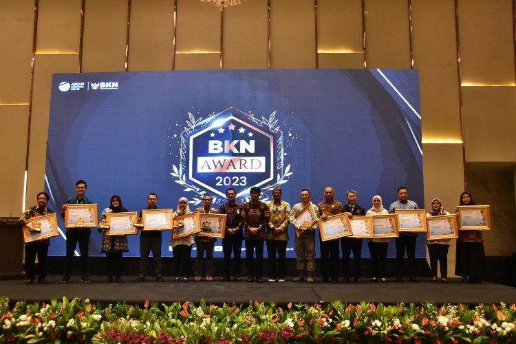 Lagi, Bakamla RI Kembali Raih BKN Award 2023 Peringkat Pertama