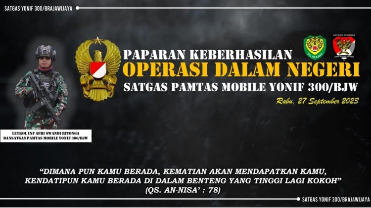 Dansatgas Mobile Yonif 300 Siliwangi Melaksanakan Paparan Keberhasilan Satgas Kepada Asops Kasad Dalam Kegiatan Rakor Penyiapan Satgas Operasi Dalam Negeri