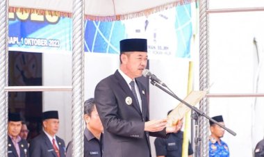 Bupati Rohil Jadi Irup Hari Kesaktian Pancasila