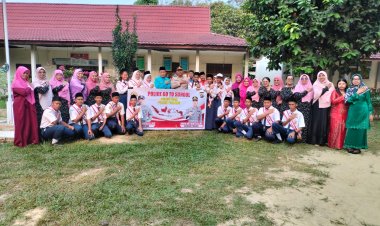 Police Goes To School Edukasi Pelajar SMPN 9 Tualang