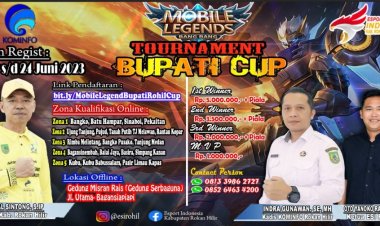 Buruan Daftar.. Turnamen Mobile Legend Bupati Rohil Cup 2023 Segera Digelar