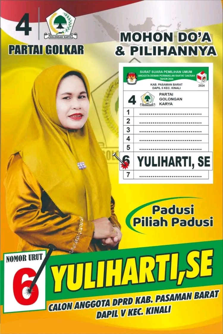 YULIHARTI DAPAT DUKUNGAN PENUH WARGA KINALI UNTUK KETERWAKILAN SUARA PEREMPUAN