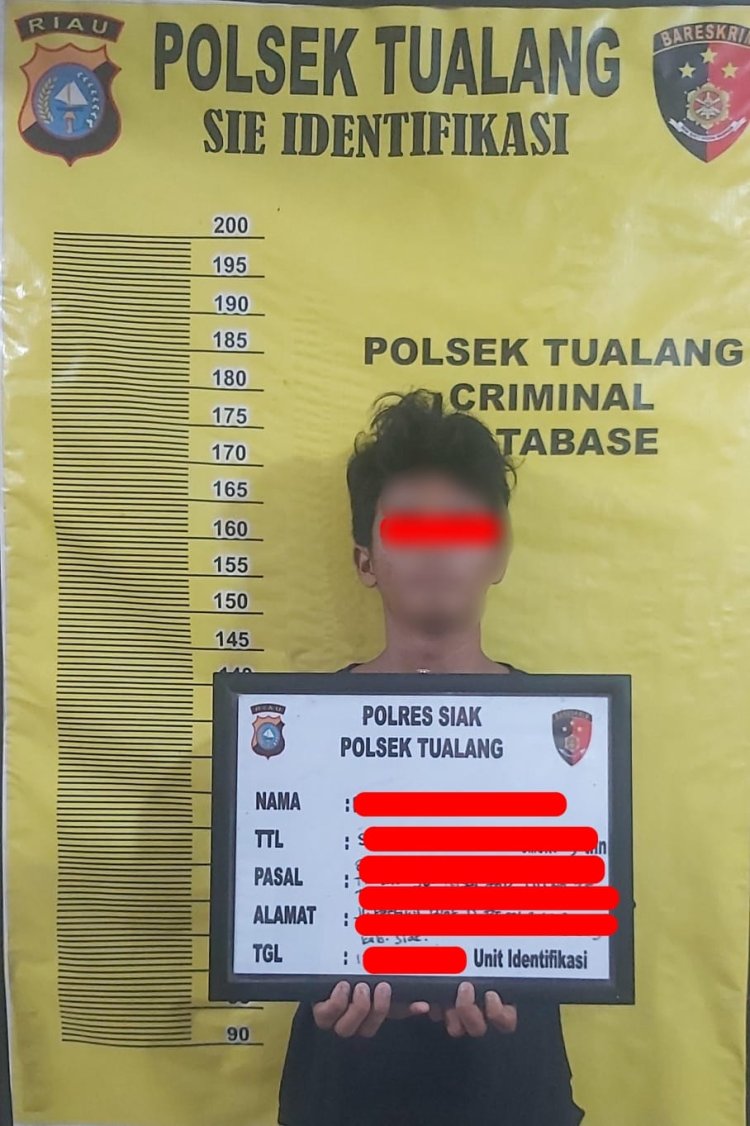 Setubuhi Anak di Bawah Umur Polsek  Ringkus Pemuda di Perawang