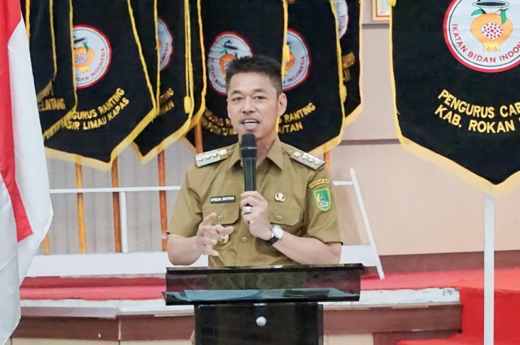 Bupati Rohil Buka Raker Cabang ll dan Seminar Ilmiah Kesehatan Bersempena HUT IBI ke-72