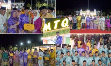 Bupati Rohil Resmi Tutup MTQ Ke 18 Tahun 2023 Tingkat Kab. Rohil