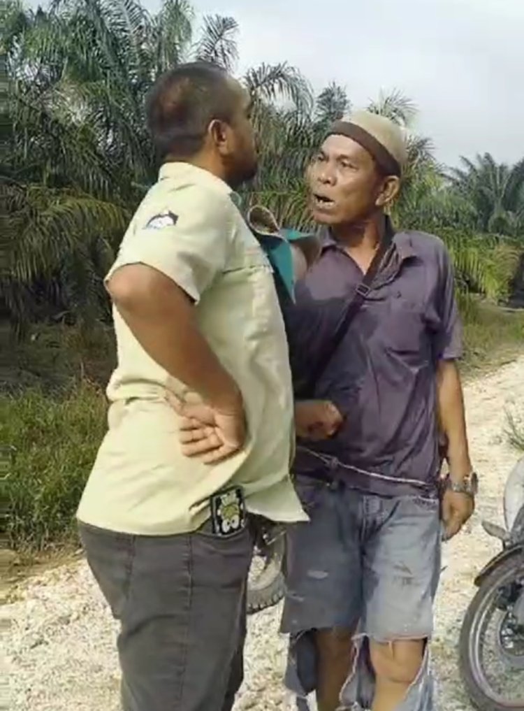 Pukul Warga Asisten PTPN  5 Lubuk Dalam Malah Tertawa