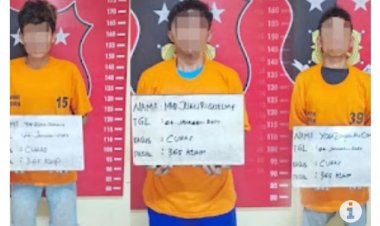 "Polresta Deli Serdang Berhasil Menangkap Komplotan Begal Bersenjata Tajam yang Beraksi di Wilayah Hukumnya."