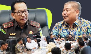 "Kepala Kejaksaan Tinggi Riau Terima Kunjungan Kerja dan Silaturahmi dari Kepala Balai Wilayah Sungai (BWS) Sumatera III KemenPUPR"