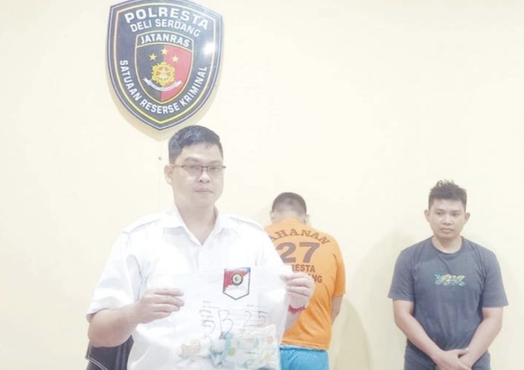 "Polresta Deli Serdang Tangkap, Ayah Tiri yang Aniaya Batita (Bayi di bawah tiga tahun) Hingga Tewas"