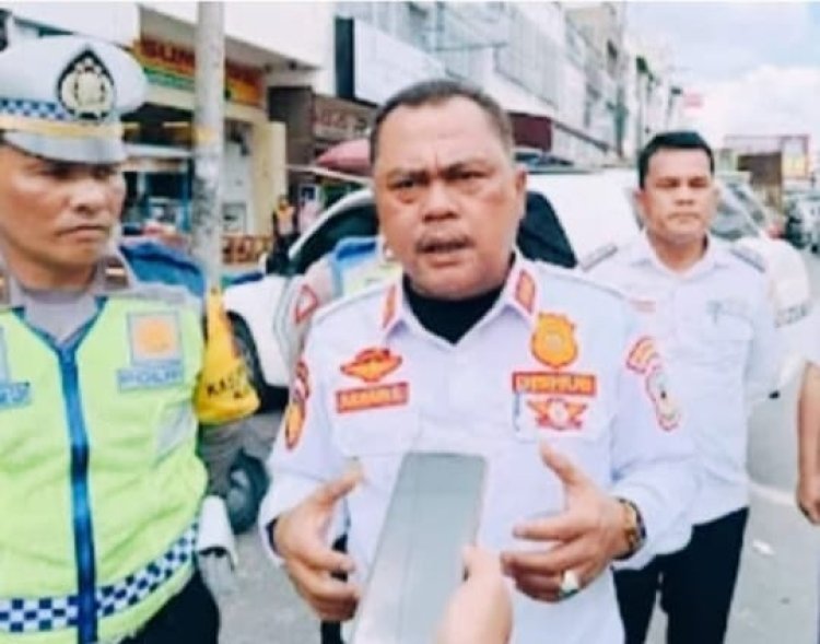 "Tanggapan Dishub Mengenai Pelarangan Parkir di depan Rumah Dinas Kapolres Siantar yang Viral di Sosial Media"