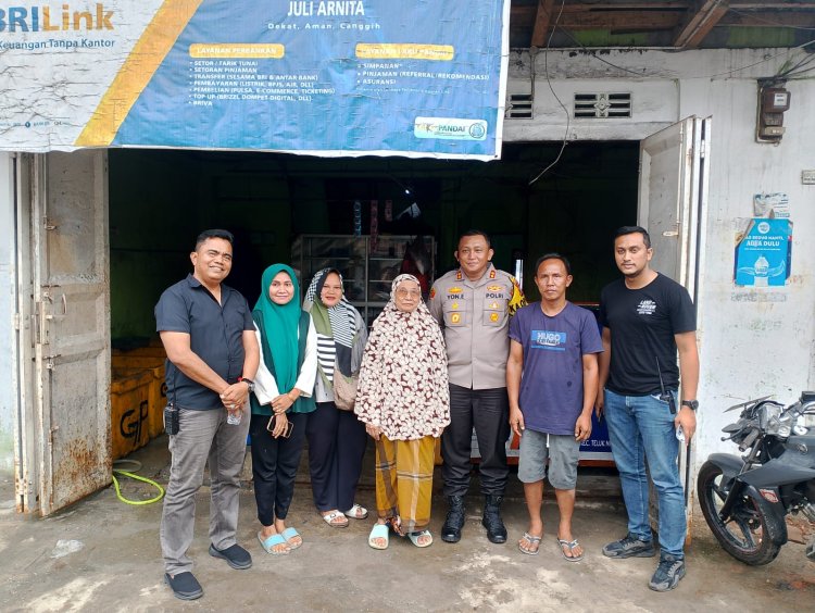 "Kapolres Tanjung Balai dan Kasat Reskrim Kunjungi Alfian Santoso Korban Penggelapan Mobil di Tanjung Balai"