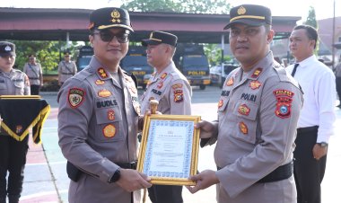 Perubahan Kapolsek KSKP dan GAS di Polres Inhil: Personel Berprestasi Meraih Penghargaan