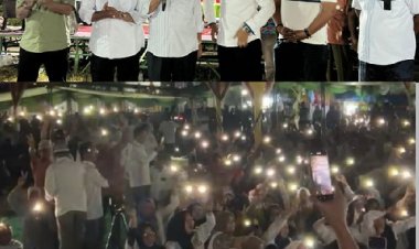 Didoakan Masyarakat Pujud Selatan, Paslon Bijak Komitmen Tingkatkan Kualitas Hidup Masyarakat