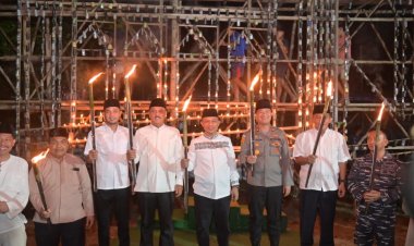 Gelar Festival lampu colok, Kabupaten Bengkalis Jaga Kearifan Lokal