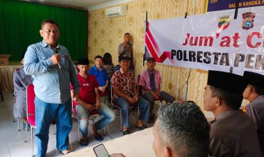 Polresta Pekanbaru Gelar Jumat Curhat, Serap Aspirasi Warga untuk Harkamtibmas Kondusif 