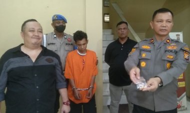 Polsek Sukajadi Amankan Pelaku Pencurian di Toko Emas Yang Nyaris di Amuk Massa