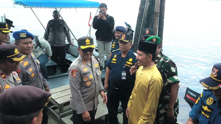Polres Inhil Pantau Arus Balik di Perairan Riau-Kepri