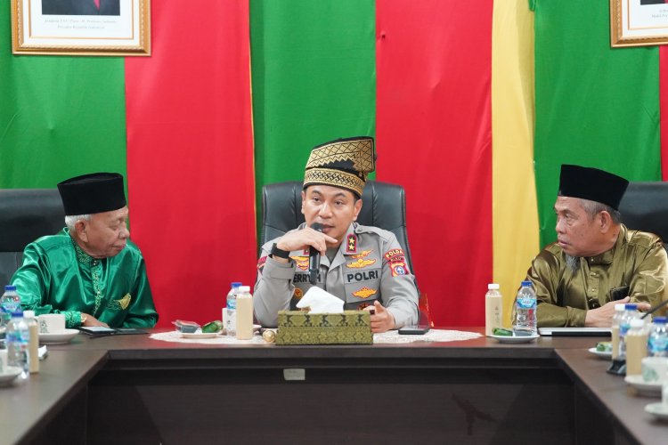 Silaturahmi ke Lembaga Adat Melayu Riau, Kapolda Pererat Silaturahmi