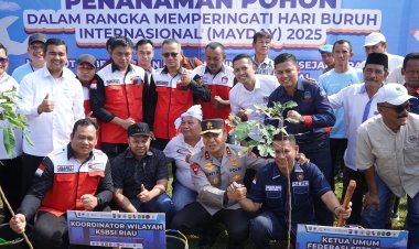 Hadiri Perayaan May Day 2025, Kapolda Riau Beri Ruang Buruh Menyampaikan Aspirasi