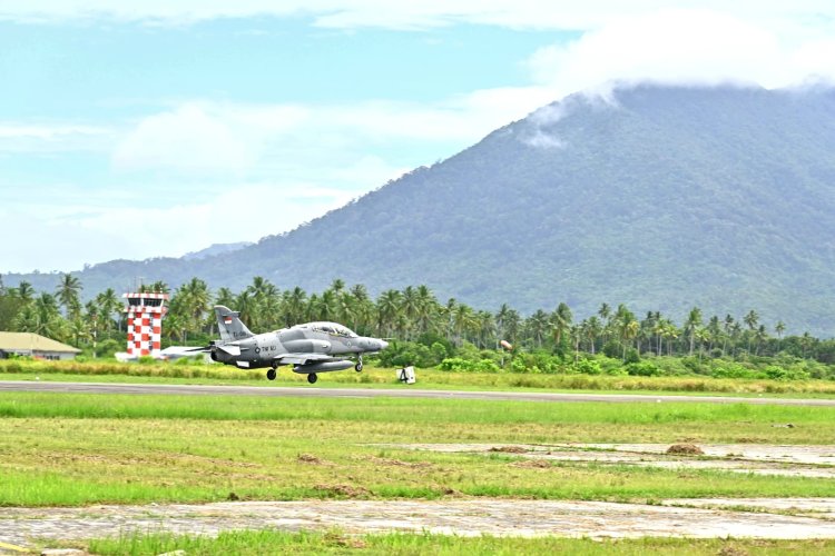 Lanud RSA Natuna Berkolaborasi Dengan Skadron Udara 1, Jaga Kedaulatan Udara NKRI