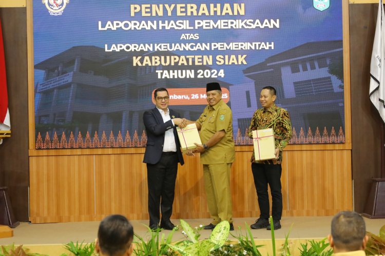 Alfedri: WTP Jadi Motivasi Pemkab Siak Tingkatkan Kinerja