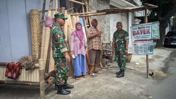 Sentuhan Babinsa, UMKM Kerebambu Bangkit di Serengan
