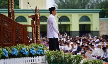 Masjid Raya Annur Padat Jemaah Salat Iduladha 1446 H