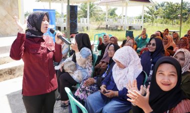 Anggota Komisi IX DPR RI Sosialisasi Program Makanan Bergizi Gratis (MBG) di Rokan Hilir