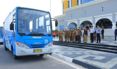 Bus TMP Gratis 3 Hari Sambut HUT ke-241 Pekanbaru