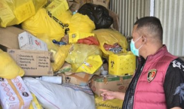 Bos Limbah Medis Ditangkap, 1 Ton B3 Ditimbun di Pekanbaru!