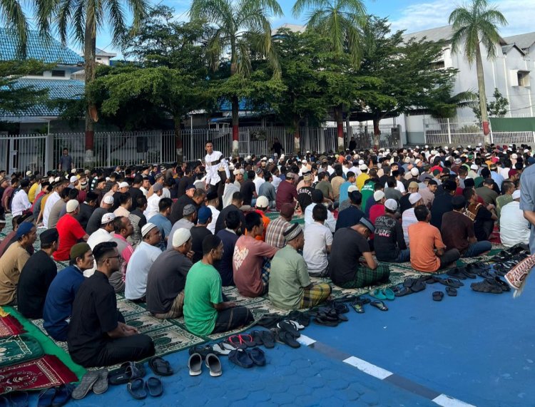 Sholat Idul Adha & Qurban Rutan Medan 2025