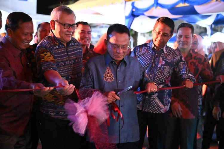 Meriah! Bazar UMKM Ramaikan Bakar Tongkang 2025 di Rohil