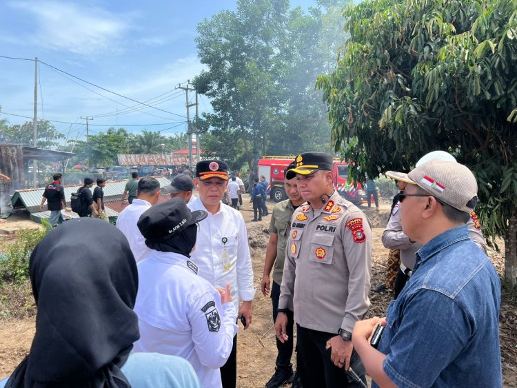 Siagakan Personel, Kapolres Siak Himbau Warga Tidak Anarkis Pasca Aksi Massa di PT SSL Tumang