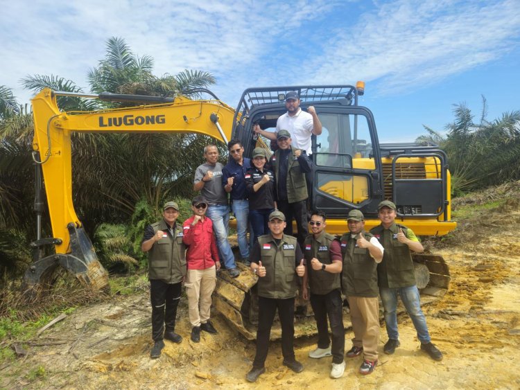 Satgas PKH Tertibkan 401 Hektar Lahan Sawit di Taman Nasional Tesso Nilo