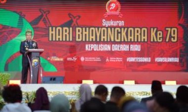 Bhayangkara Run 2025 Angkat Isu Tesso Nilo
