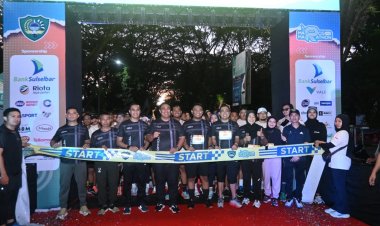2.000 Peserta Meriahkan Maros Marathon 2025, Kadisops Lanud dan Bupati Maros Turut Lepas Start