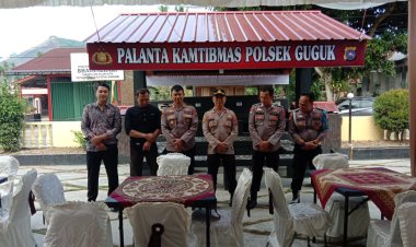 Kapolres Lima Puluh Kota Resmikan Palanta Kamtibmas Pertama di Polsek Guguk