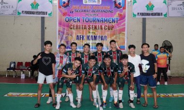 Pemkab Kampar Dukung Futsal Cerita Senja Cup 2025