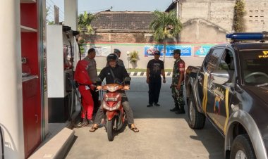 Patroli Gabungan TNI-Polri Ngrampal Jaga Kamtibmas di Sragen