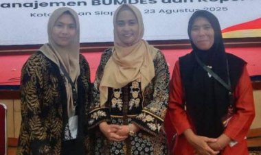 Karmila Sari Buka Bimtek Manajemen BUMDes & Koperasi di Rohil