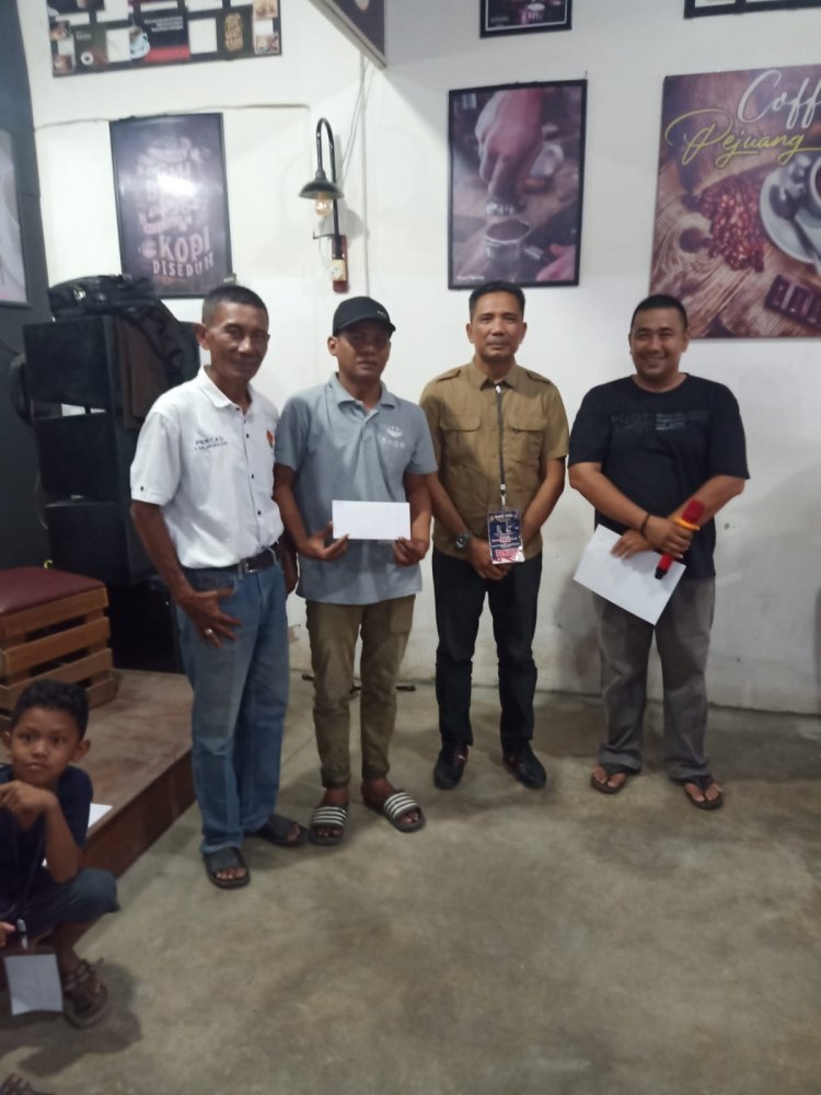 Turnamen Catur HUT RI ke-80, Gasper New & Percasi Inhu di Pematang Reba