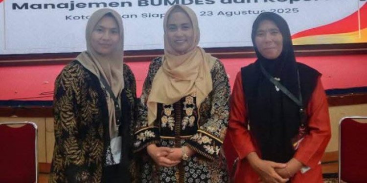 Karmila Sari Buka Bimtek Manajemen BUMDes & Koperasi di Rohil