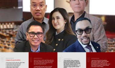 5 Anggota DPR Dinonaktifkan Partai, Status Hukum dan Implikasinya Dipertanyakan