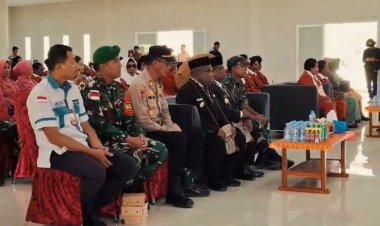 Satgas Yonif 763 Hadiri Pengukuhan GOW Tambrauw