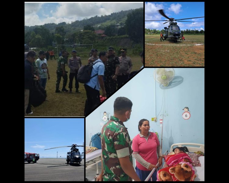 TNI AU Kirim Tim Medis ke Luwuk Banggai Perkuat RSUD Trikora