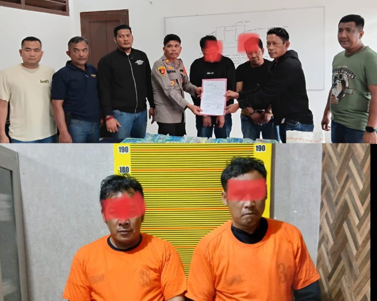 Polda Sumut Tangkap Dua Nelayan Jaringan Sabu Internasional di Labuhan Batu