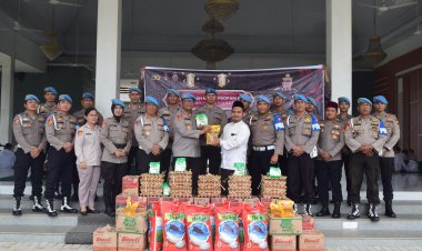 Gelar Bakti Sosial di Pondok Pesantren Nurul Azhar, Wujud Bhakti Bidpropam Polda Riau ke Masyarakat
